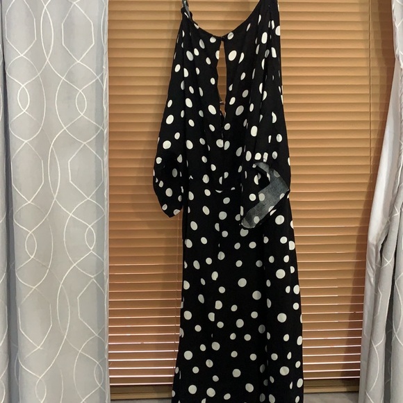 Midi polka dots Dress NEW - Picture 5 of 6